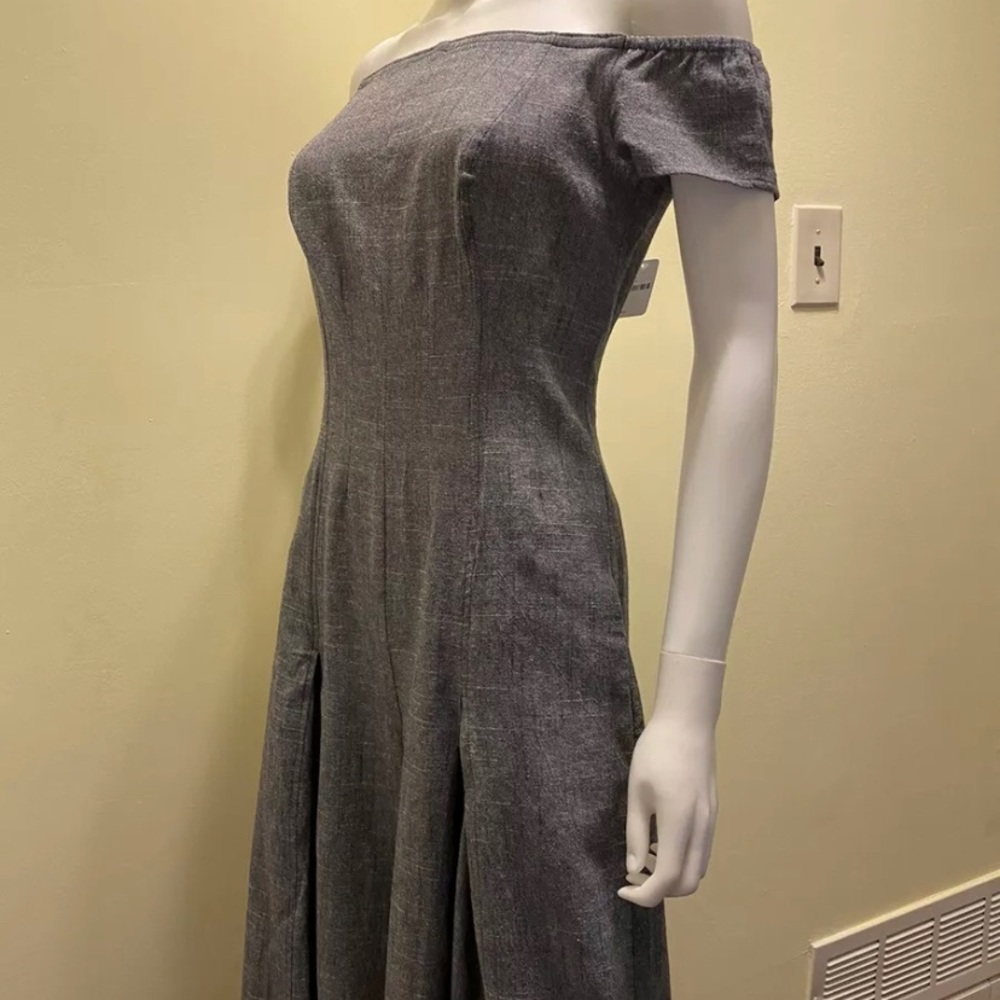 Free People Cotton Blend Long Maxi Jumpsuit Sz 2